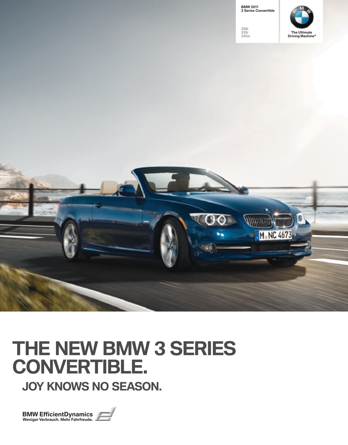 2011 BMW 3-Series Convertible v1 Brochure